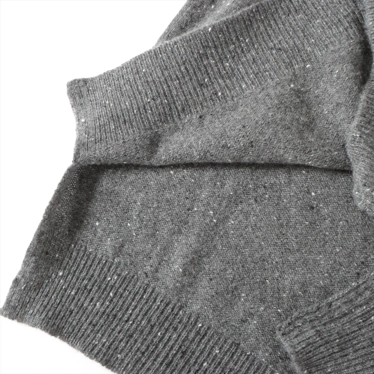 ディオール 22AW カシミヤ ニット M メンズ グレー 243M830AT449