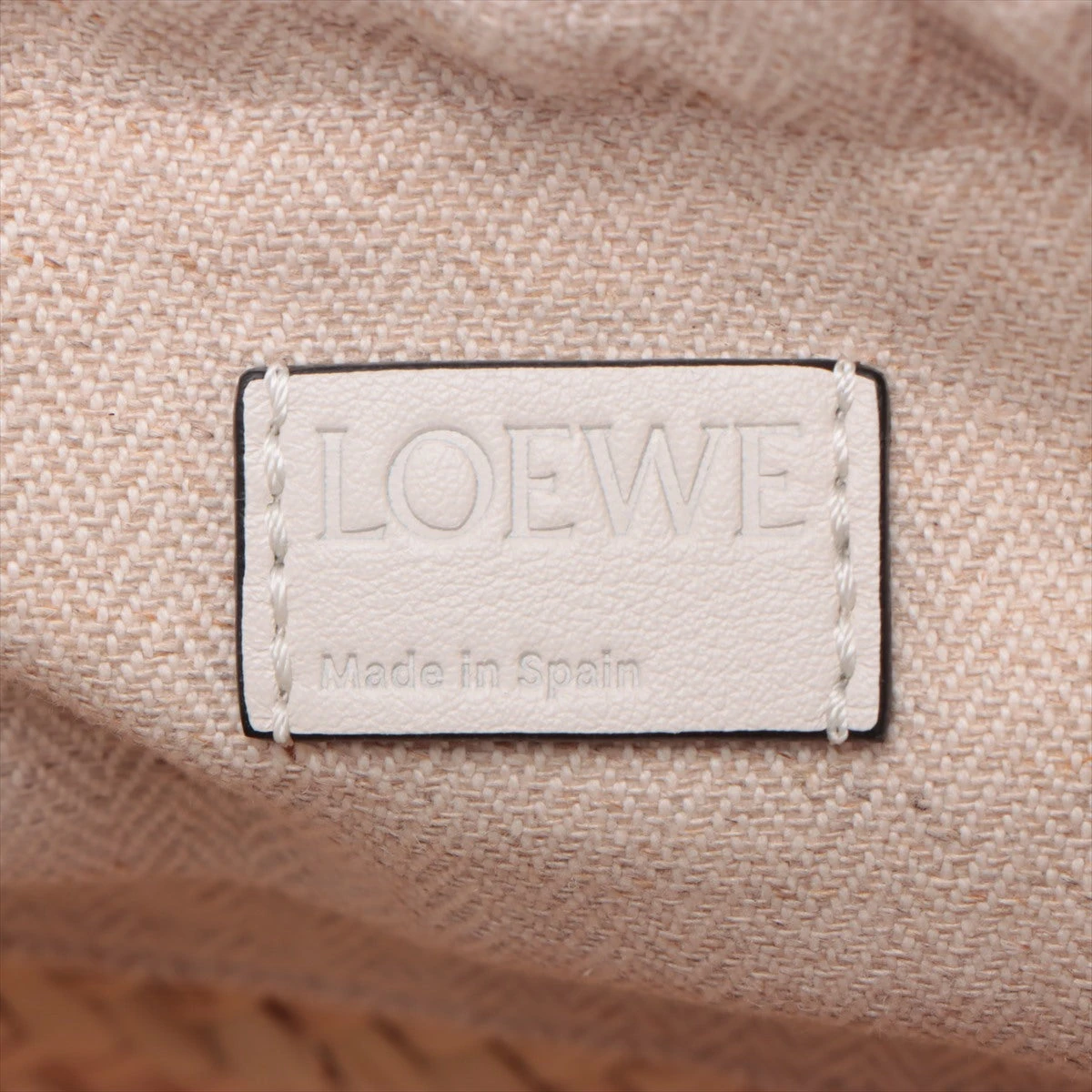 新品】LOEWE ロエベ バスケット かごバッグ ホワイトSサイズ