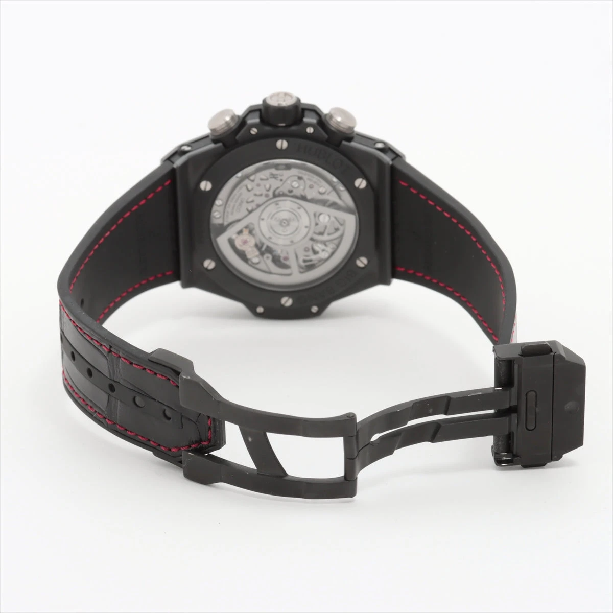 ウブロ ビッグバン 441.CI.1170.RX Ti×CE×ラバー AT スケルトン文字盤