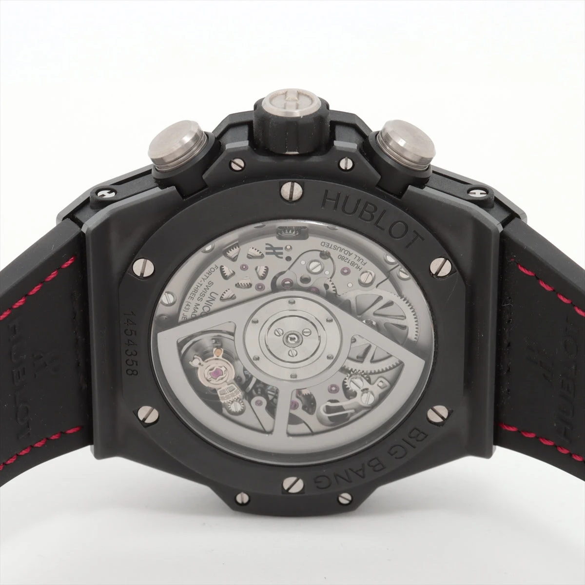 ウブロ ビッグバン 441.CI.1170.RX Ti×CE×ラバー AT スケルトン文字盤