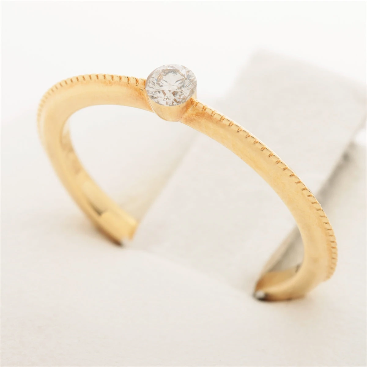 agete 18K YG ダイヤモンド　リング K18ダイヤモンドリング｜リング｜アガット 公式オンラインストア