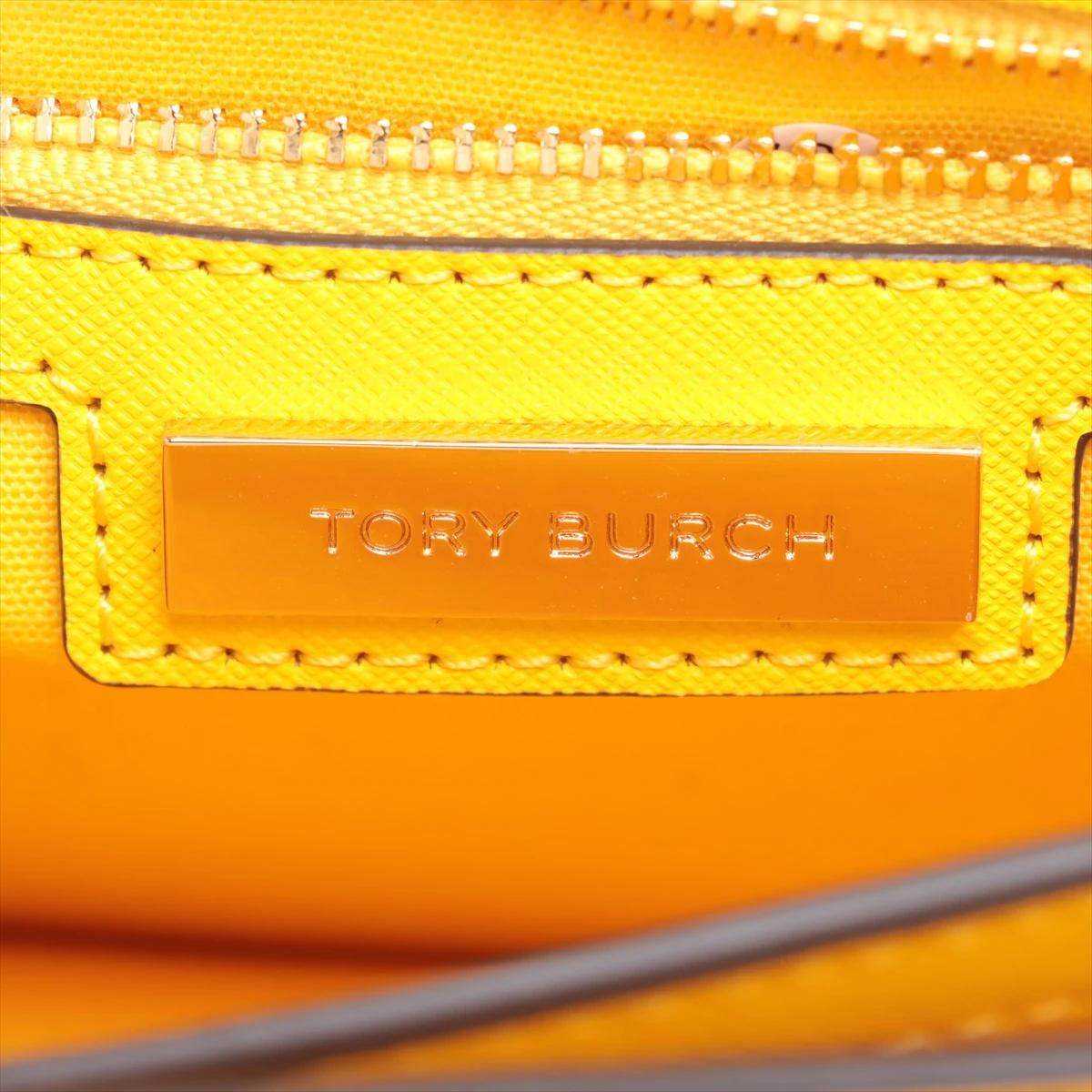 TORY BURCH トリーバーチ/レザーステッチフラップチェーン