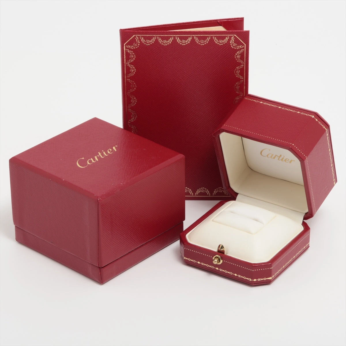 Cartier カルティエ デクラレーションリング PT950 3.8g 8号 