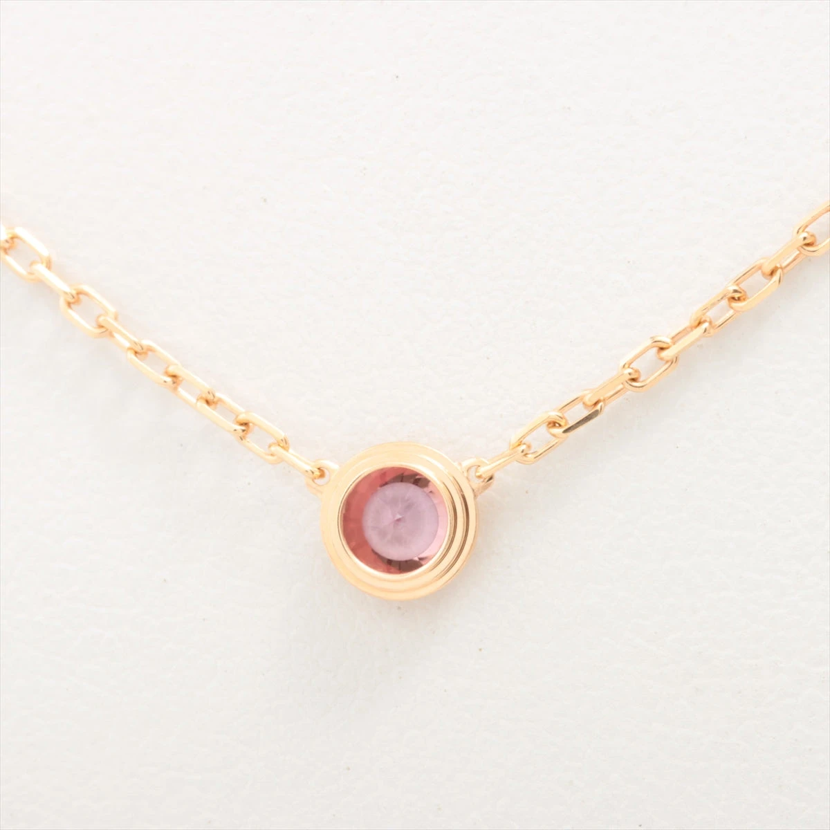 国内発送カルティエ ダムール 1 ピンク サファイア18k Cartier】カルティエ『K18PG ダムール ネックレス ピンク