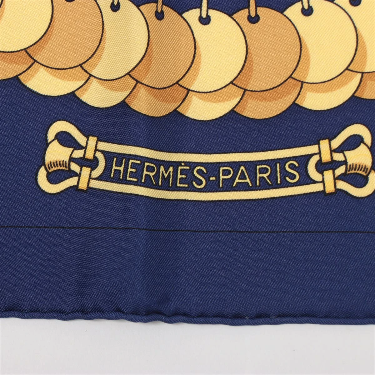 エルメス　カレ90 手毬の宇宙　シルクスカーフ HERMES エルメス カレ90 KOSMIMA 宇宙 スカーフ シルク 箱付