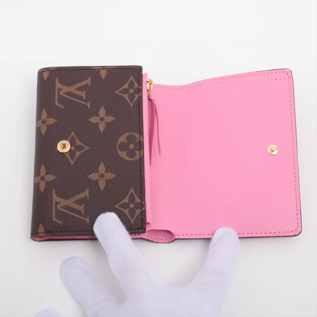 LOUIS VUITTON ルイ・ヴィトン 三つ折り財布 草間彌生 LV×YK