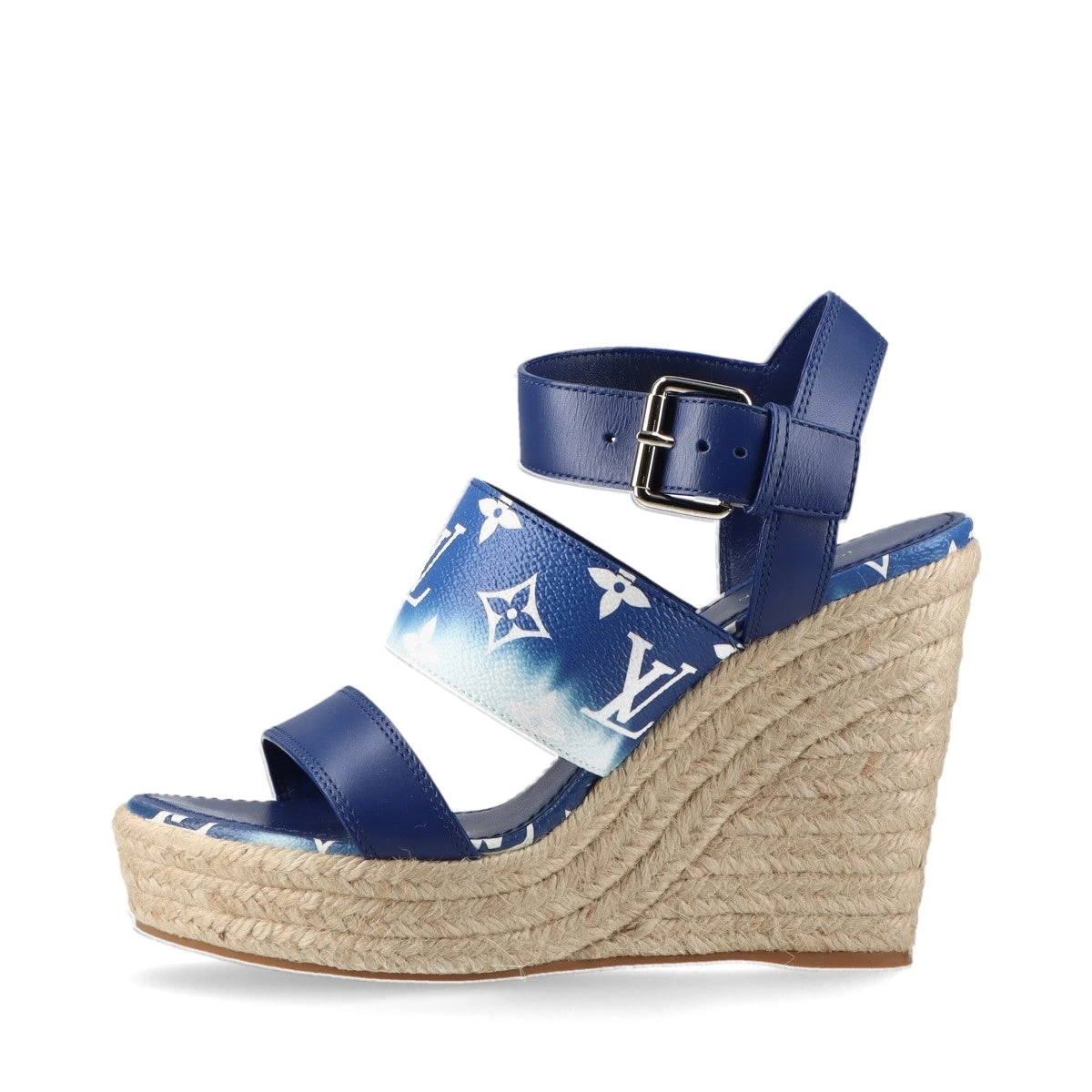 ヴィトン スターボードライン 20年 PVC×レザー ウェッジソール