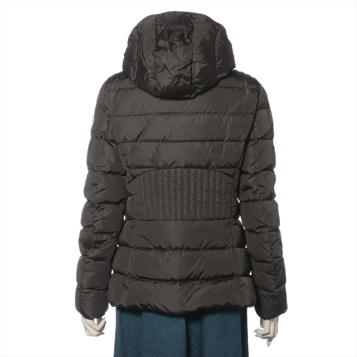 モンクレール　TETRAS Moncler Tetras Hooded Down Slim Puffer Jacket NWT in Olive color