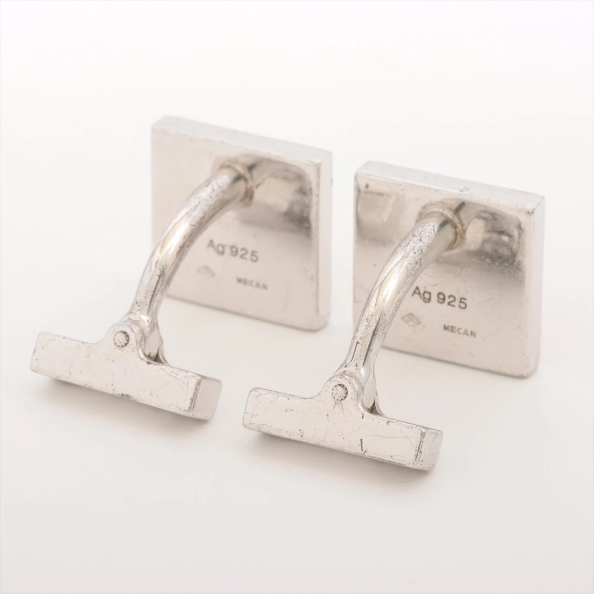ヴィトン ブトンドゥマンシェット ダミエ4 カフス 925 レッド