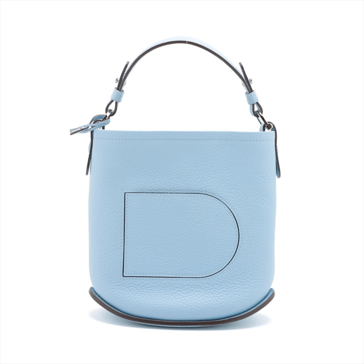 Delvaux　パン ミニバケット レザー ハンドバッグ AA0494 ピンク 200247 DELVAUX パン ミニ バケット サーピケ ハンドバック (DELVAUX