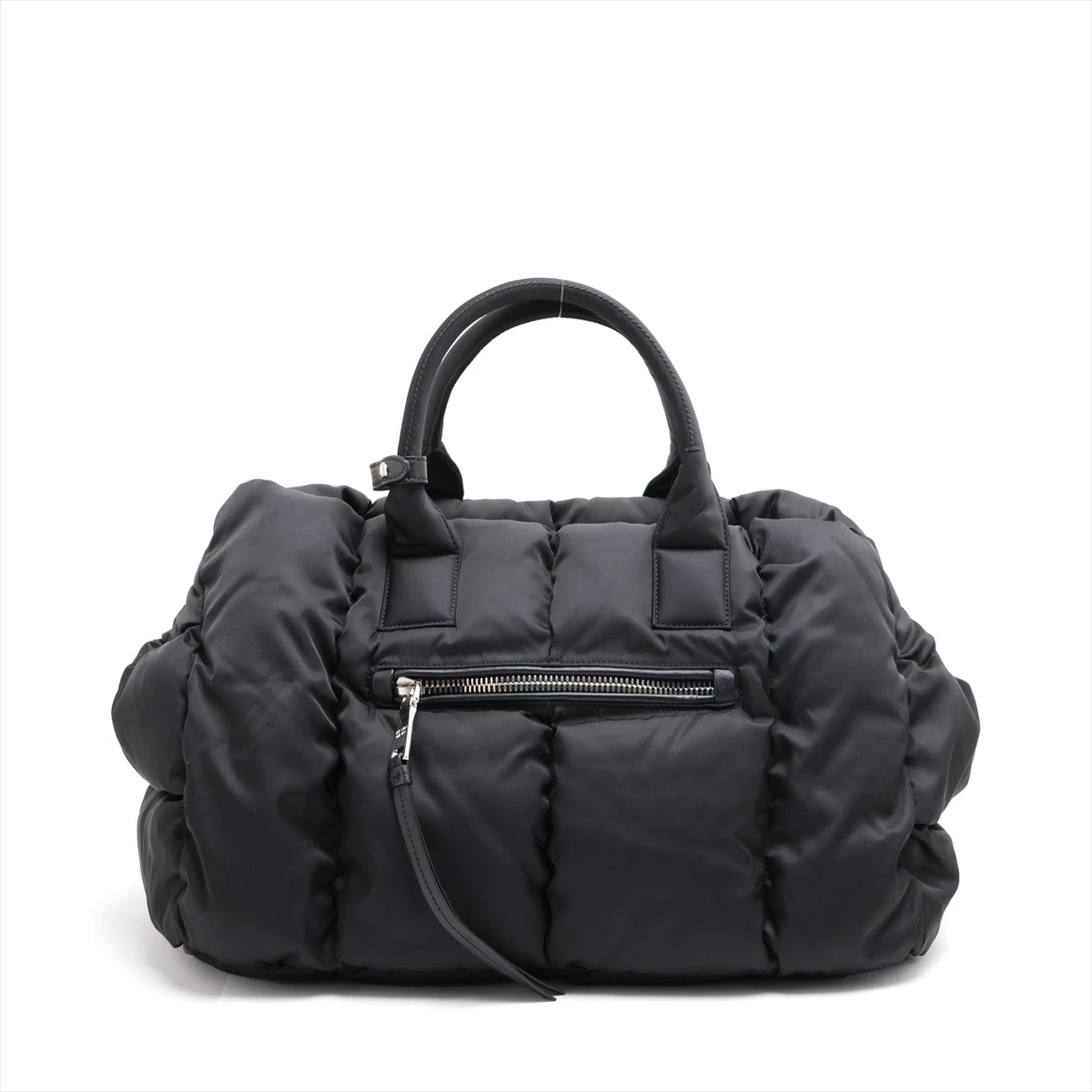 プラダ　テスート　ハンドバッグ PRADA プラダ テスートボンバー 2WAYハンドバッグ ブラック