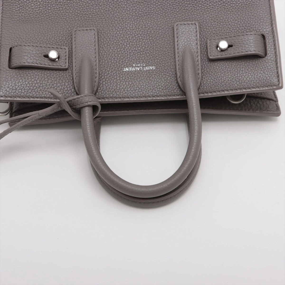 サンローランパリ サックドジュール スープル レザー 2WAY