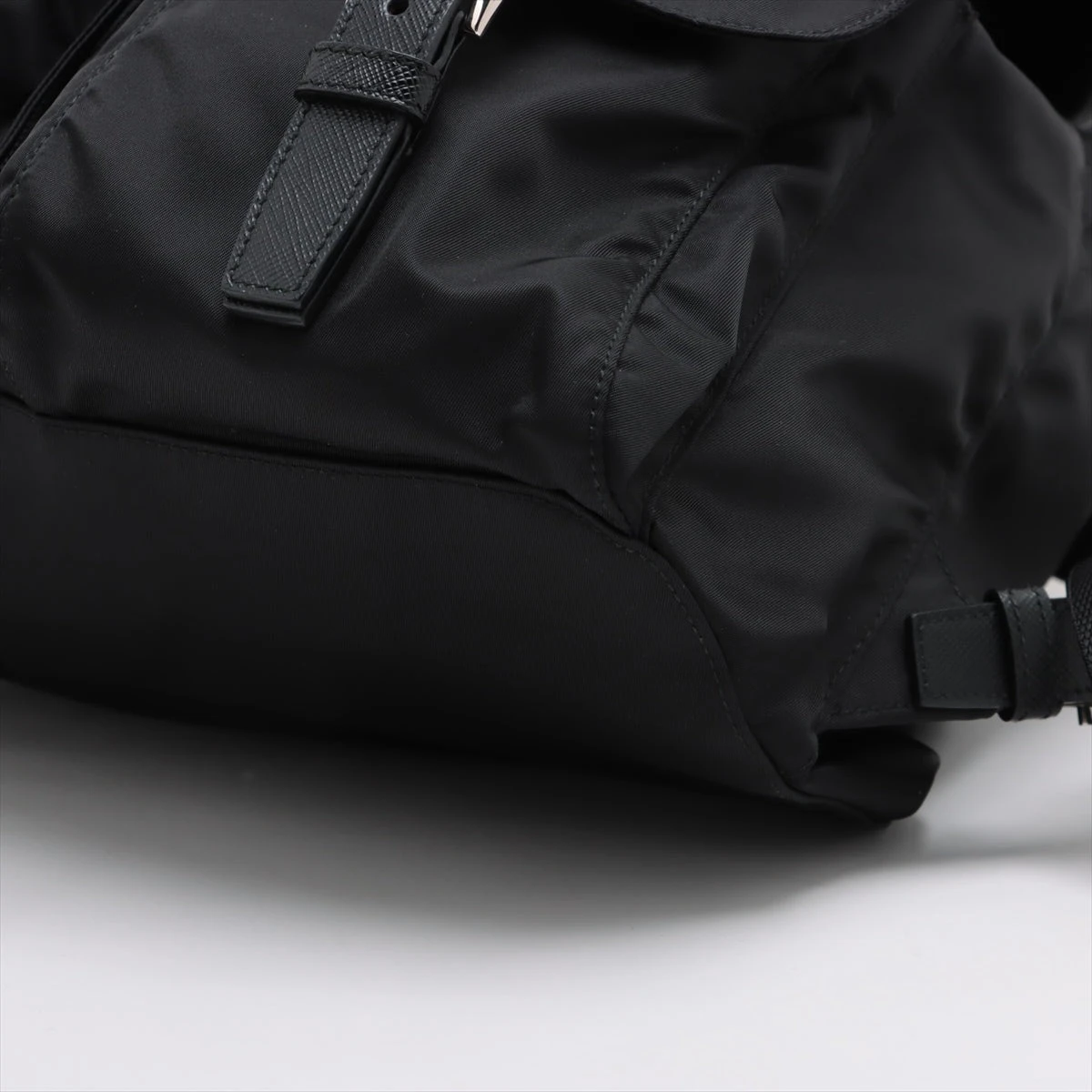 正規プラダ テスートナイロン×レザー バックパック リュック PRADA プラダ RE-NYLON TESSUTO＋COCC ブランドオフ ナイロン