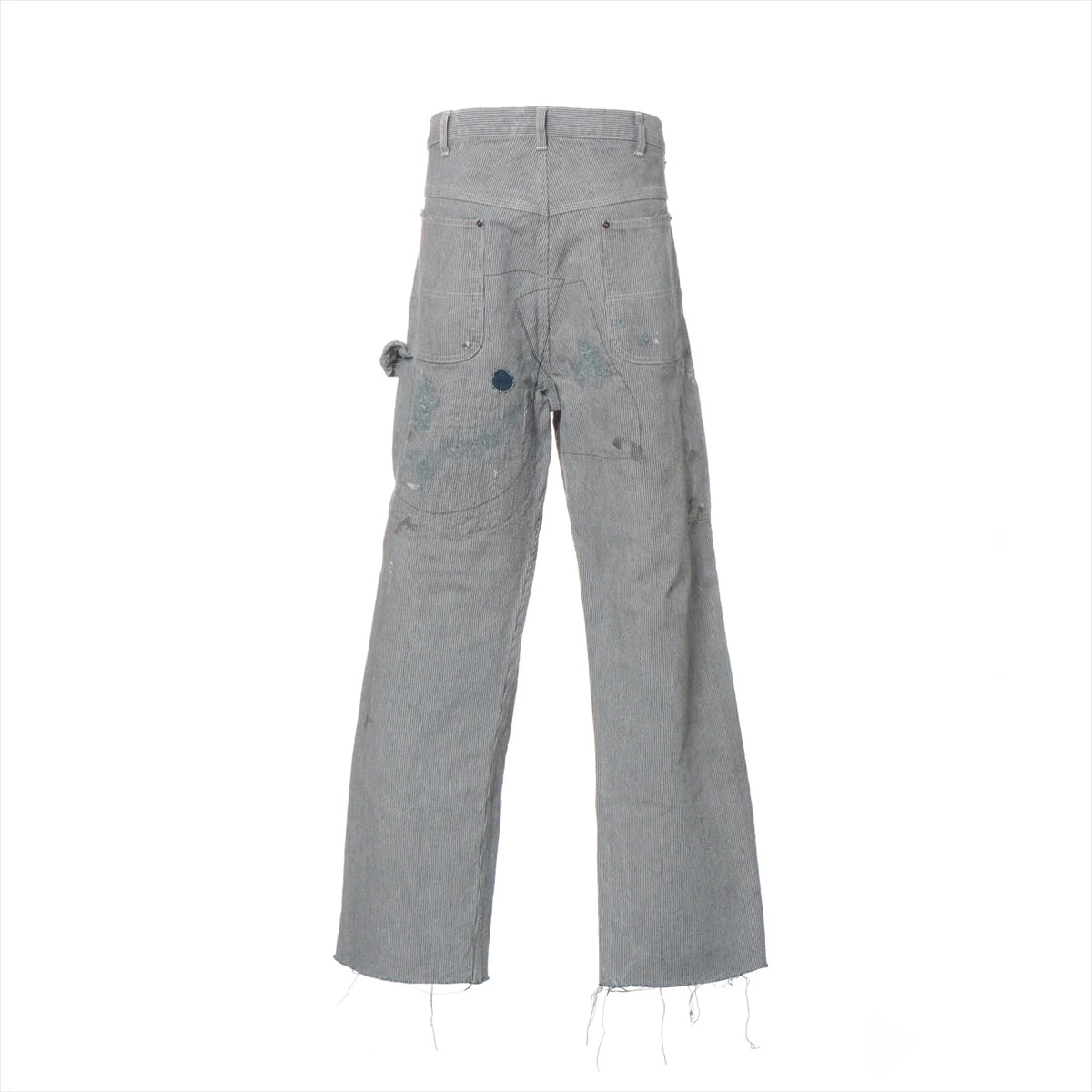セントマイケル 24SS コットン デニムパンツ Lサイズ セントマイケル 24SS コットン デニムパンツ L メンズ ホワイト