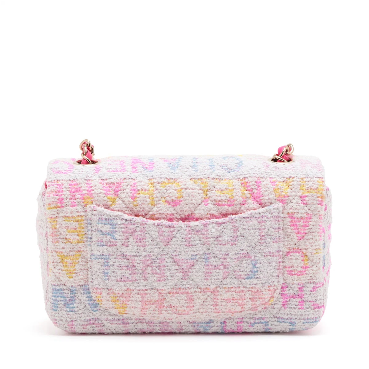 超美品】 シャネル ミニマトラッセ 20 シングルフラップチェーン ＃106