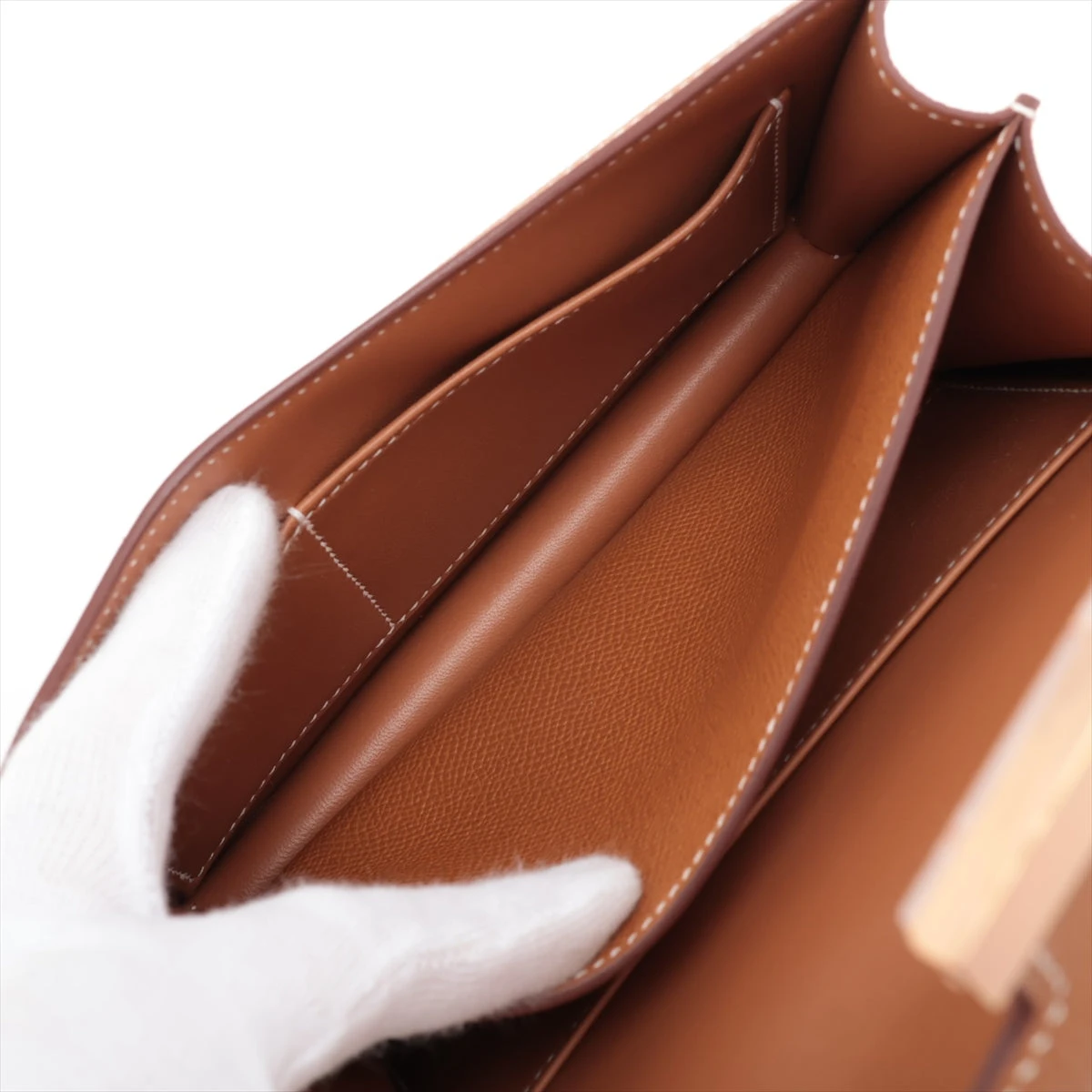 エルメス コンスタンス3 ミニ18 ミロワール ヴォーエプソン ゴールド