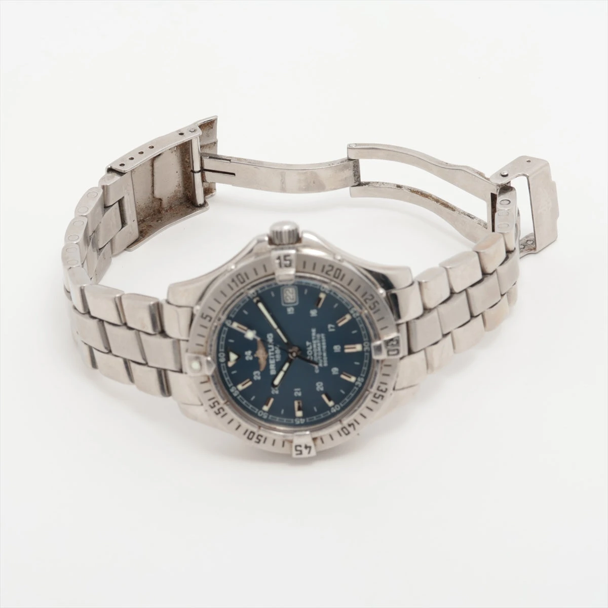 ブライトリング コルトオーシャン A17350 SS AT 青文字盤