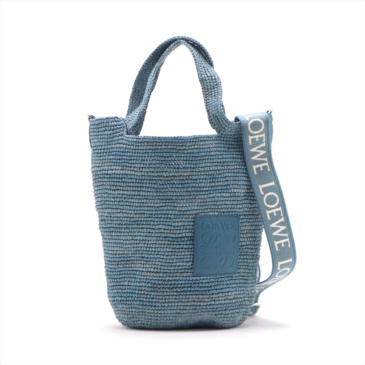 ロエベラフィアスリット2way バッグ