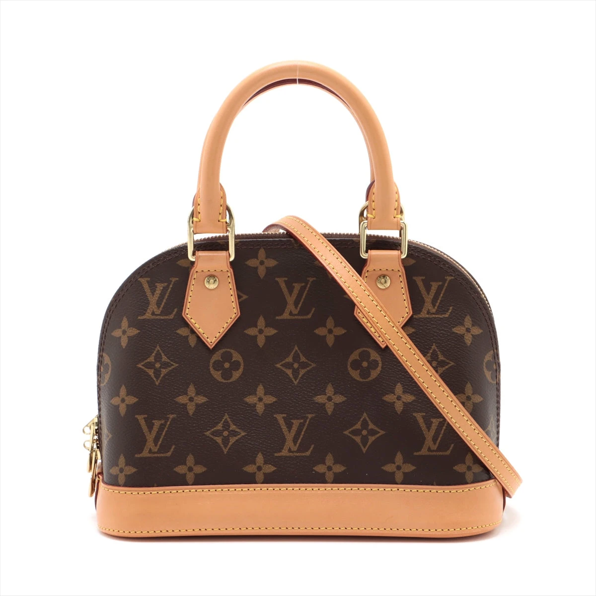 ルイヴィトン アルマ モノグラム ハンドバッグ レザー ブラウン SG1583B LOUIS VUITTON - ◼️ヴィトン モノグラム アルマ ♡美品 レアの