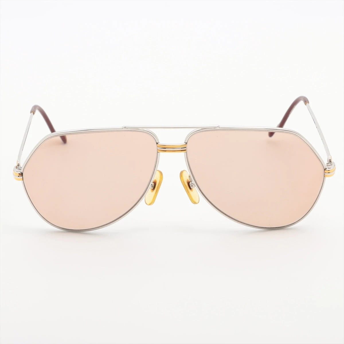 Cartier トリニティ アビエーターサングラス ゴールド 6537d05084471bda5a0b4b907bdaf8