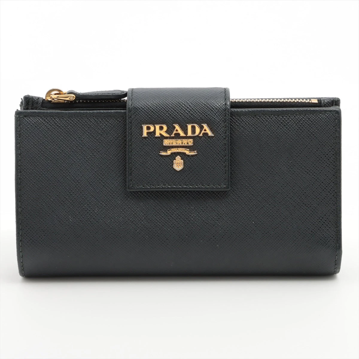 PRADA プラダ ブラック 長財布 レザー サフィアーノ プラダ 長財布 財布 レディース サフィアーノ メタル ブラック
