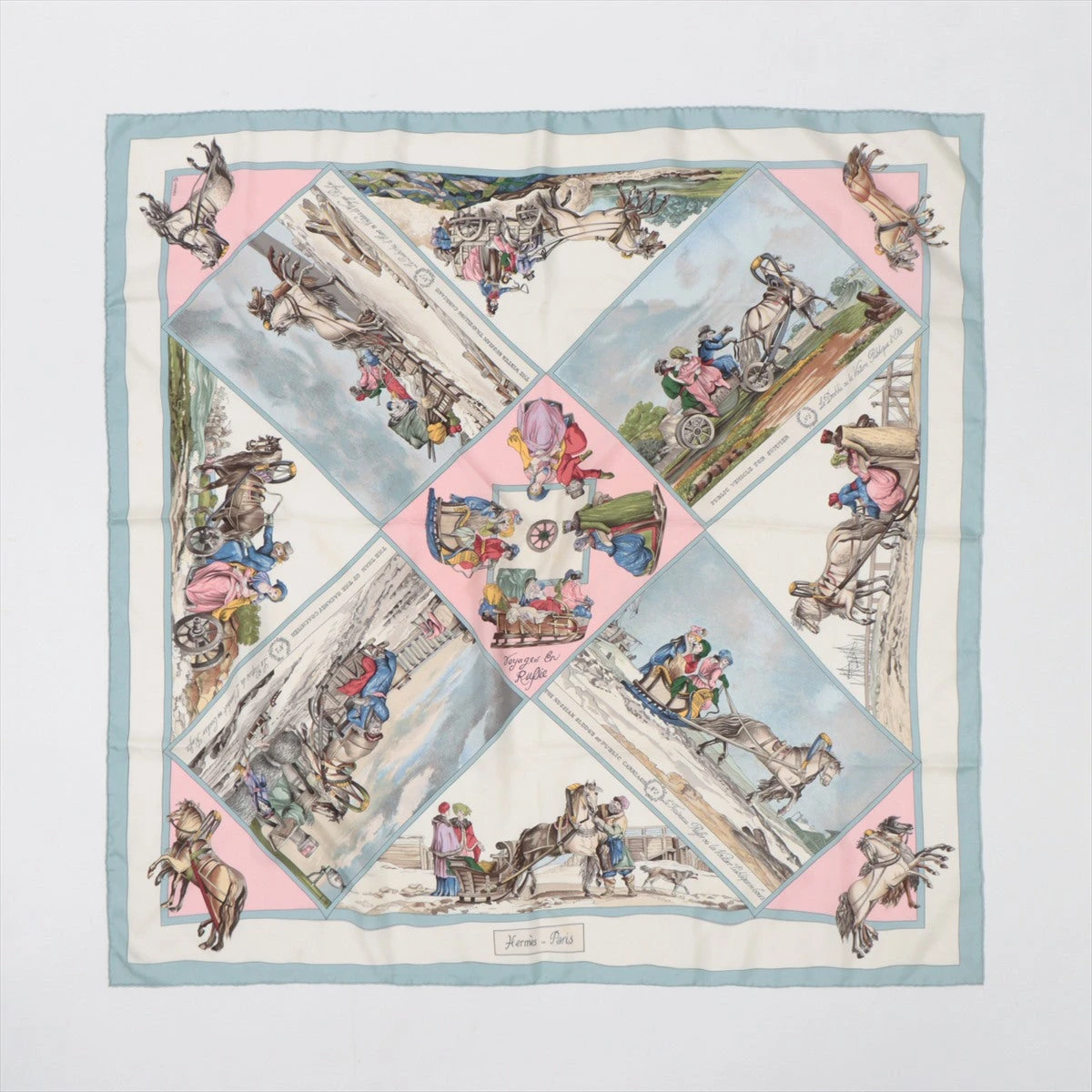 良品✨エルメス カレ90 ロシア旅行 シルクスカーフ 大判 タグあり 楽天市場】HERMES エルメス Carre 90 Scarf カレ90 スカーフ