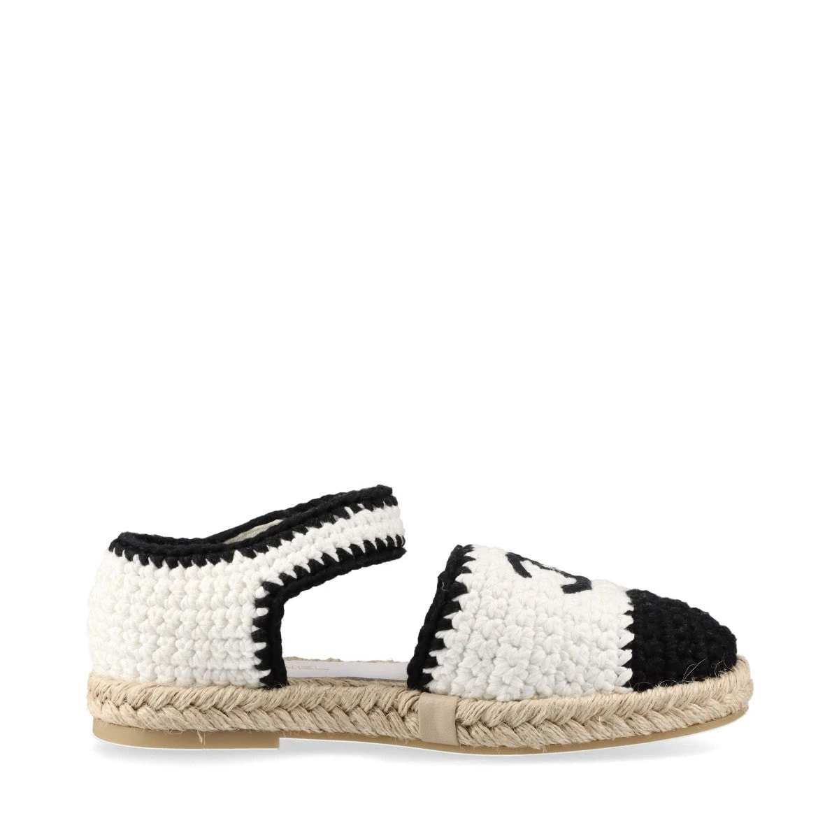 CHANEL ミュール サンダル ウェッジソール エスパドリーユ風 ココマーク CHANEL 【美品】シャネル サンダル ミュール ココマーク スエード