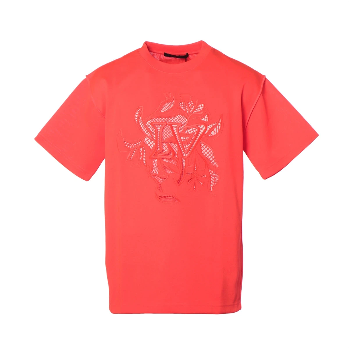 ルイヴィトンエンブロイダリー✨オレンジTシャツ