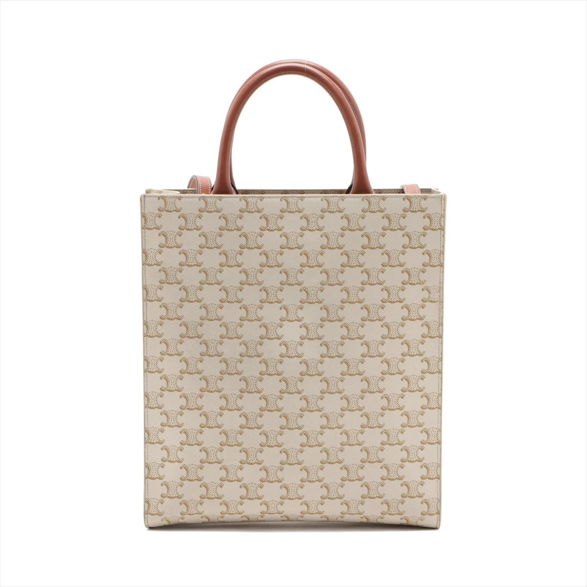 希少【CELINE】セリーヌ トリオンフ カバ トートバッグ 2way CELINE】セリーヌ『トリオンフ スモール バーティカル カバ
