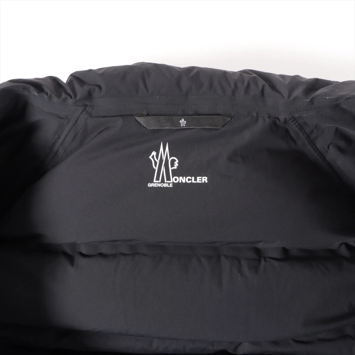 モンクレール グルノーブル ポリエステル ナイロン ジャケット ブラック ロゴ MONCLER モンクレール ナイロンジャケット ウインドブレーカー