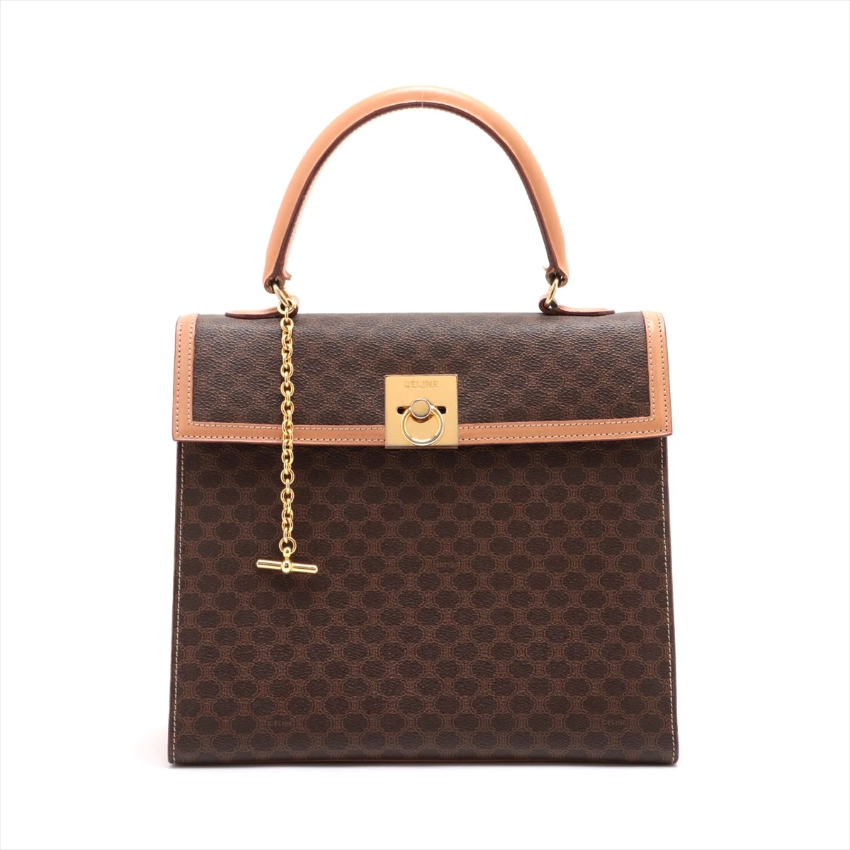 セリーヌ マカダム ハンドバッグ｜中古ブランド品・ブランド古着