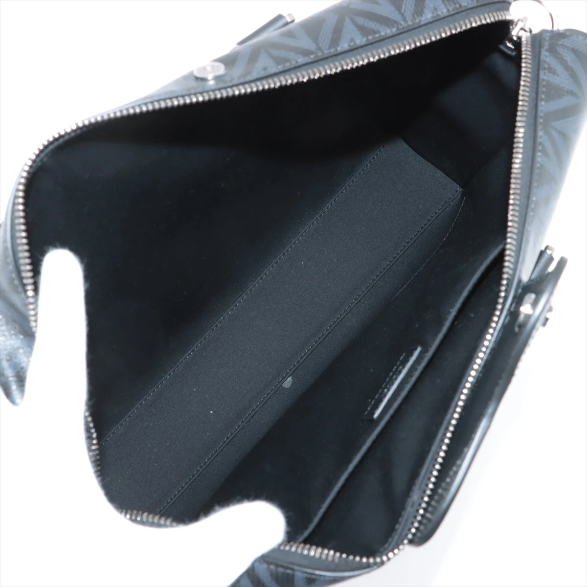 ディオールオム CDダイヤモンド PVC×レザー 2WAYビジネスバッグ
