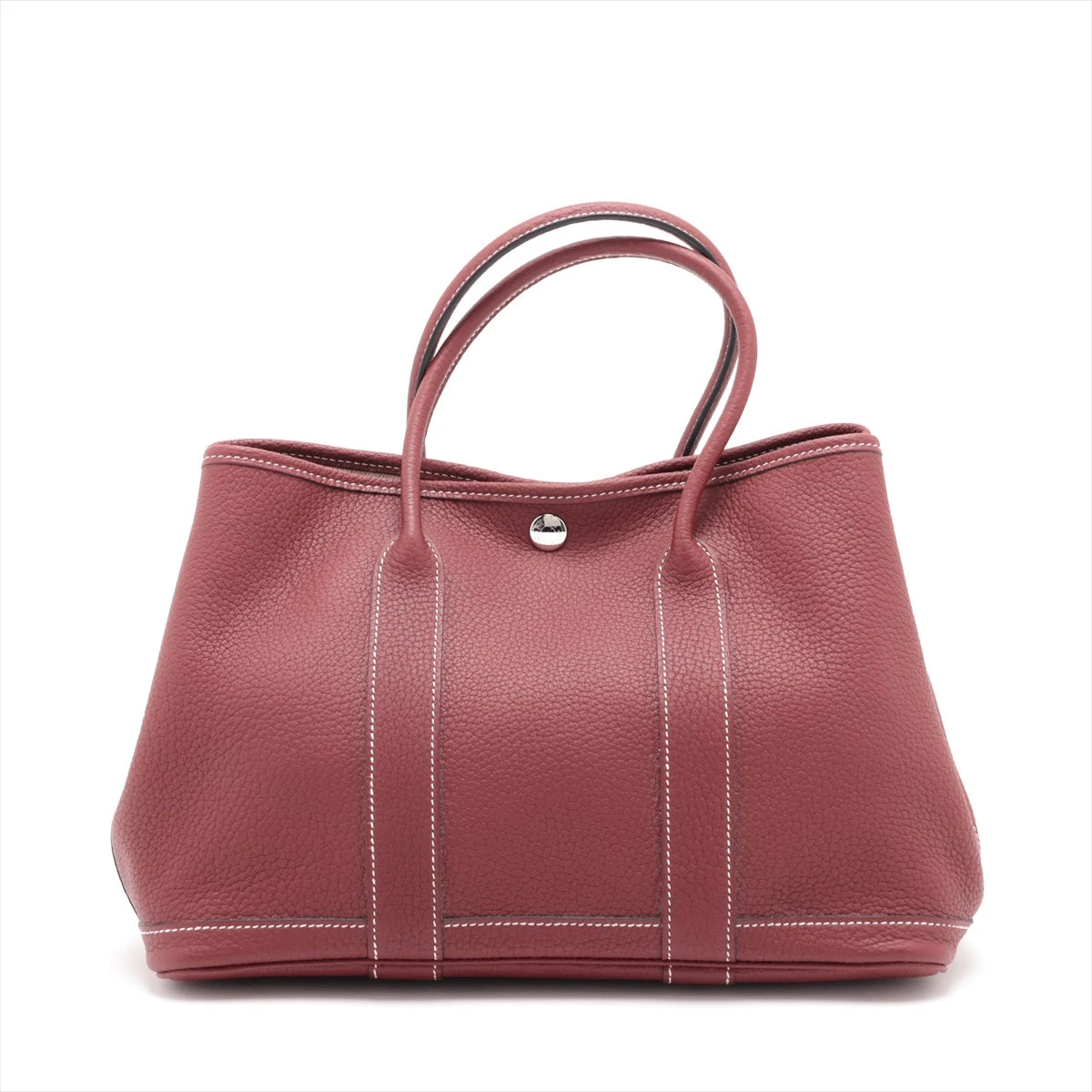 エルメス ガーデンパーティTPM ネゴンダ ルージュアッシュ シルバー金具 □P:2012年