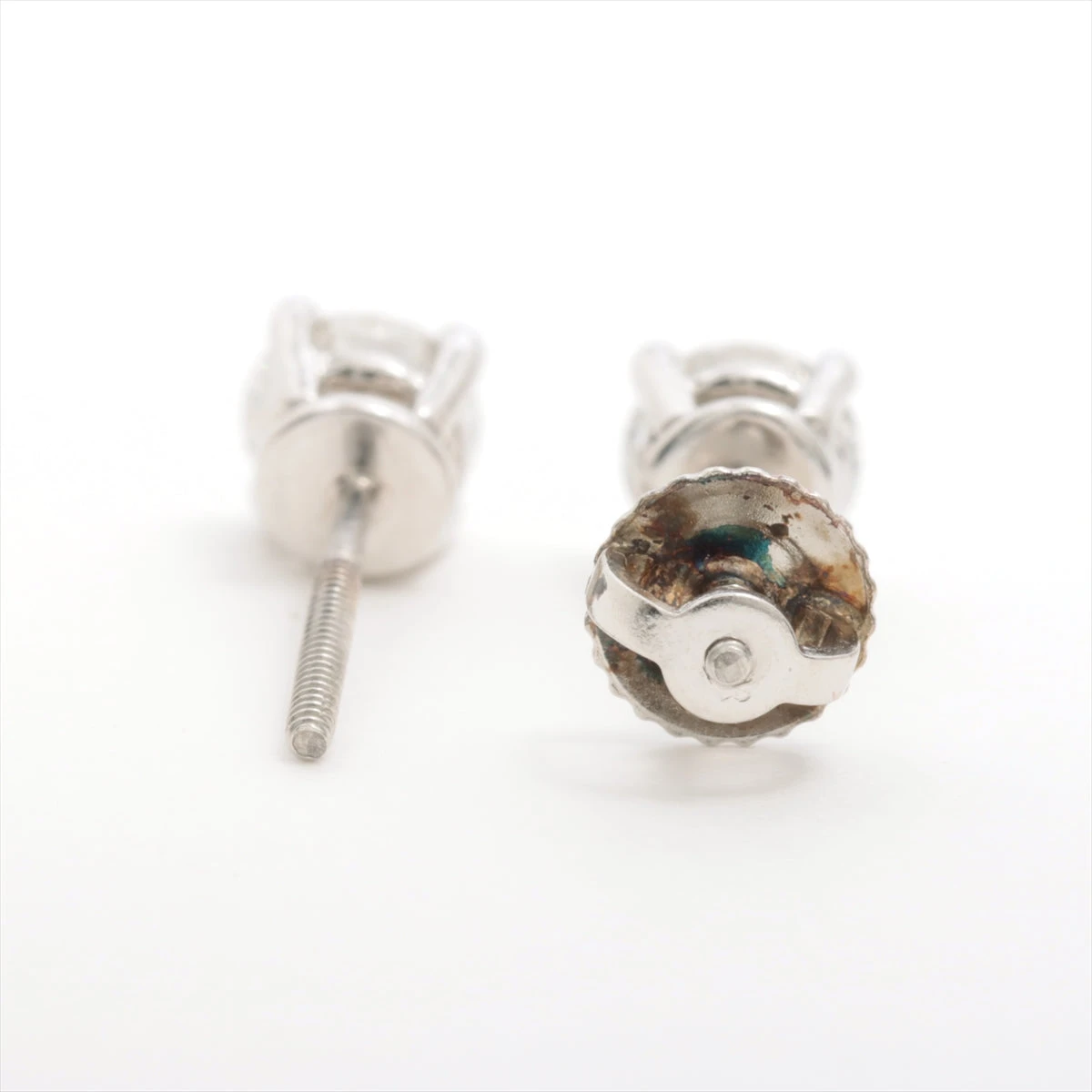 ティファニー スタッド ダイヤ ピアス Pt950 1.8g 直径約4.79mm