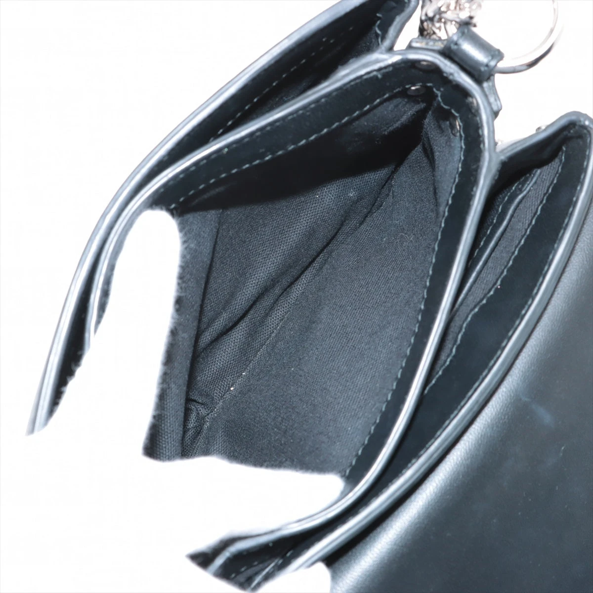 新品✨️ MaxMara ハンドバッグ チェーン スタッズ レザー ブラック Leather handbags | Max Mara