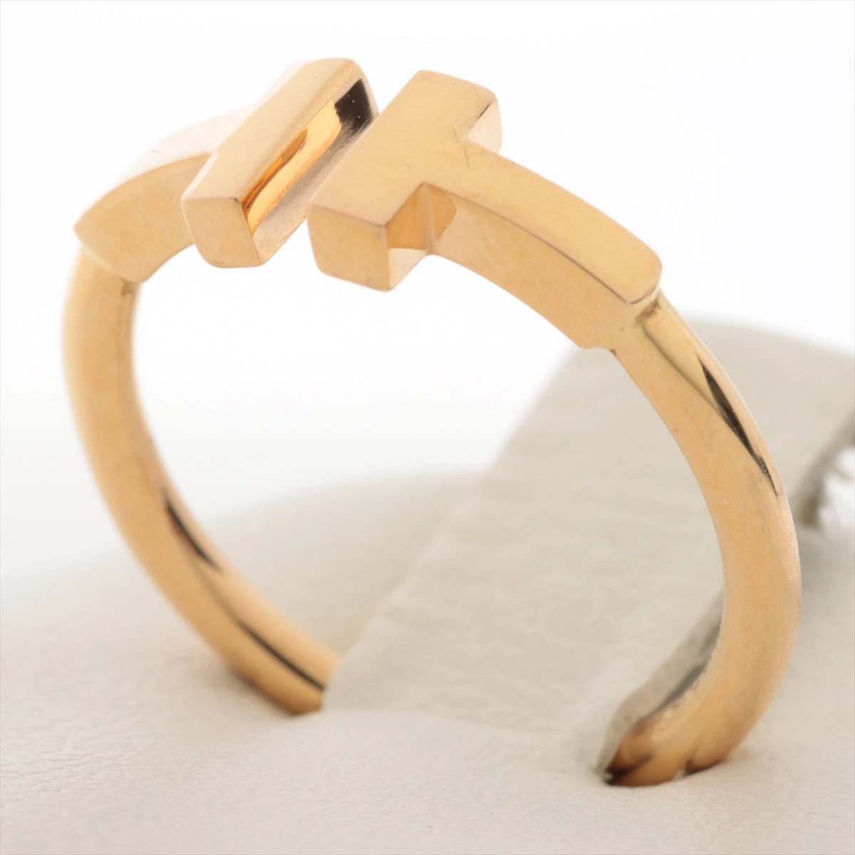 ティファニー Tワイヤー リング 最終値下げ 美品！ティファニーT ワイヤーリング(14号) - メルカリ