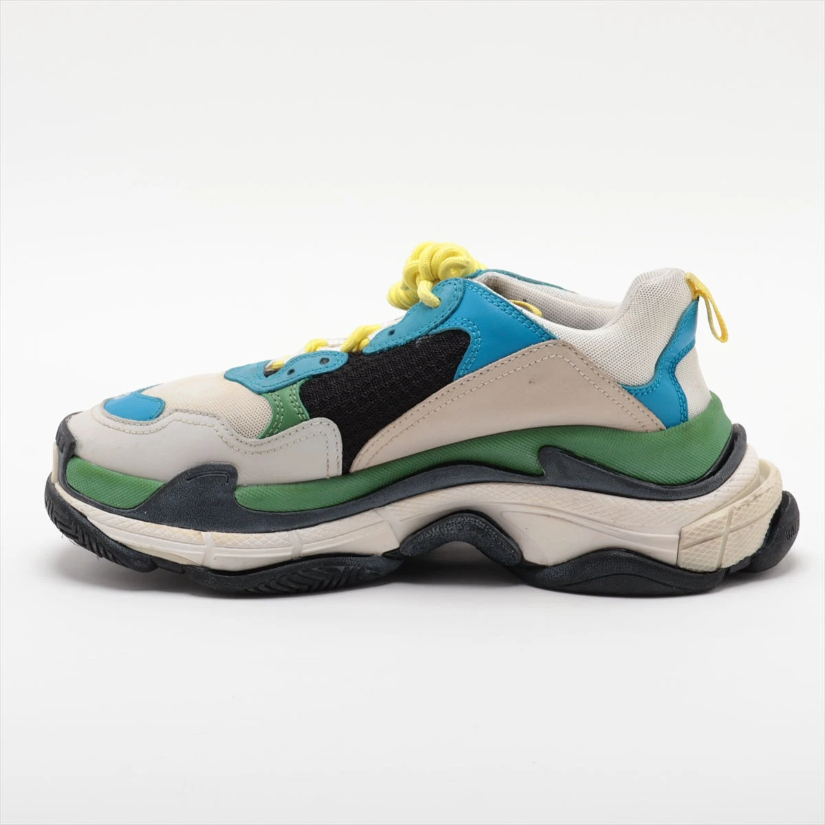 BALENCIAGA Triple S スニーカー 40 マルチカラー バレンシアガ トリプルS メッシュ×レザー スニーカー 40 メンズ