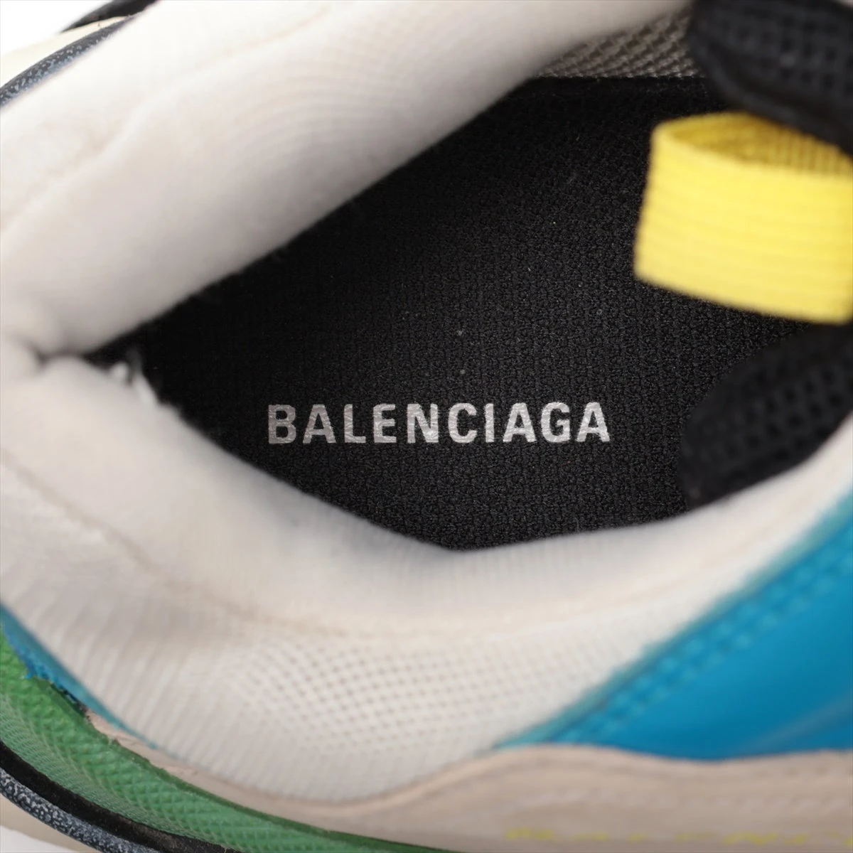 BALENCIAGA Triple S スニーカー 40 マルチカラー バレンシアガ トリプルS メッシュ×レザー スニーカー 40 メンズ