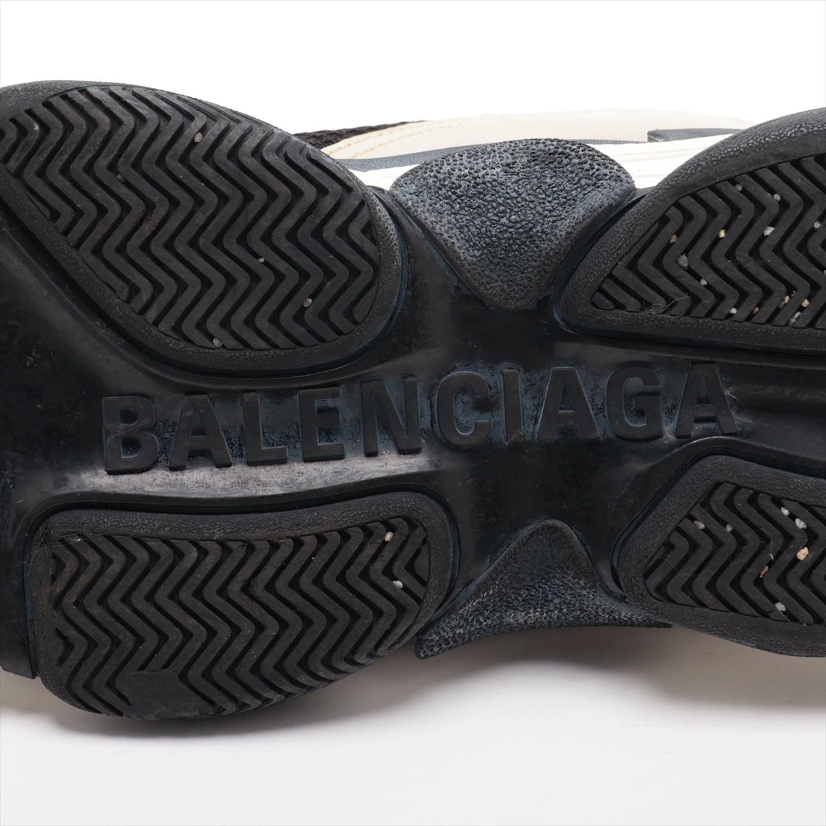 BALENCIAGA Triple S スニーカー 40 マルチカラー バレンシアガ トリプルS メッシュ×レザー スニーカー 40 メンズ