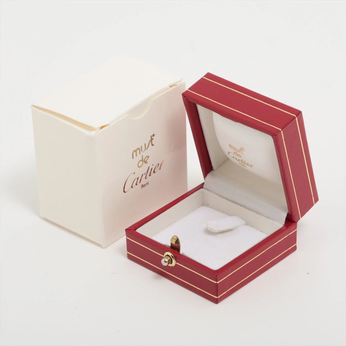 Cartier☆カルティエ　トリニティリング 750YG/WG/PG 53号　箱 カルティエ トリニティ 3P ダイヤ リング 750(YG×PG×WG) 9.7g 53