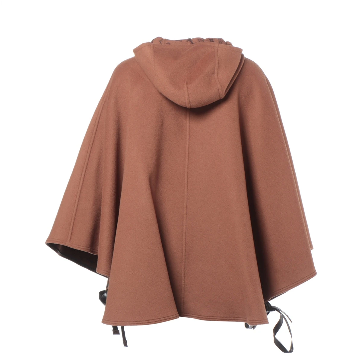 ルイヴィトン　13AW カラコラム　茶色　ウール　カシミヤ　ポンチョ　コート　L ルイヴィトン13AW カラコラム茶色ウールカシミヤポンチョコートL