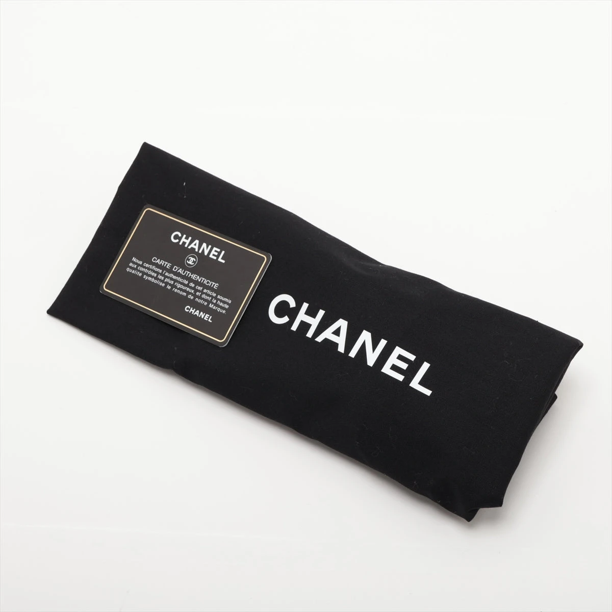 シャネル CCフィリグリー キャビアスキン シングルフラップ ダブル