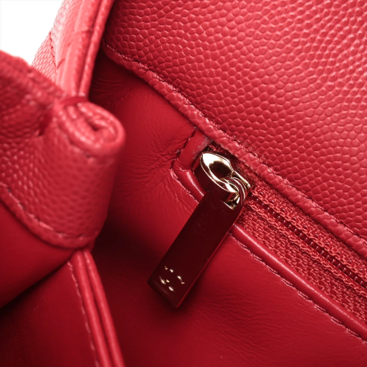 CHANEL ココハンドル 29 S キャビアスキン ボルドー リザードハンドル CHANEL ココハンドル 29 S キャビアスキン ボルドー リザードハンドル