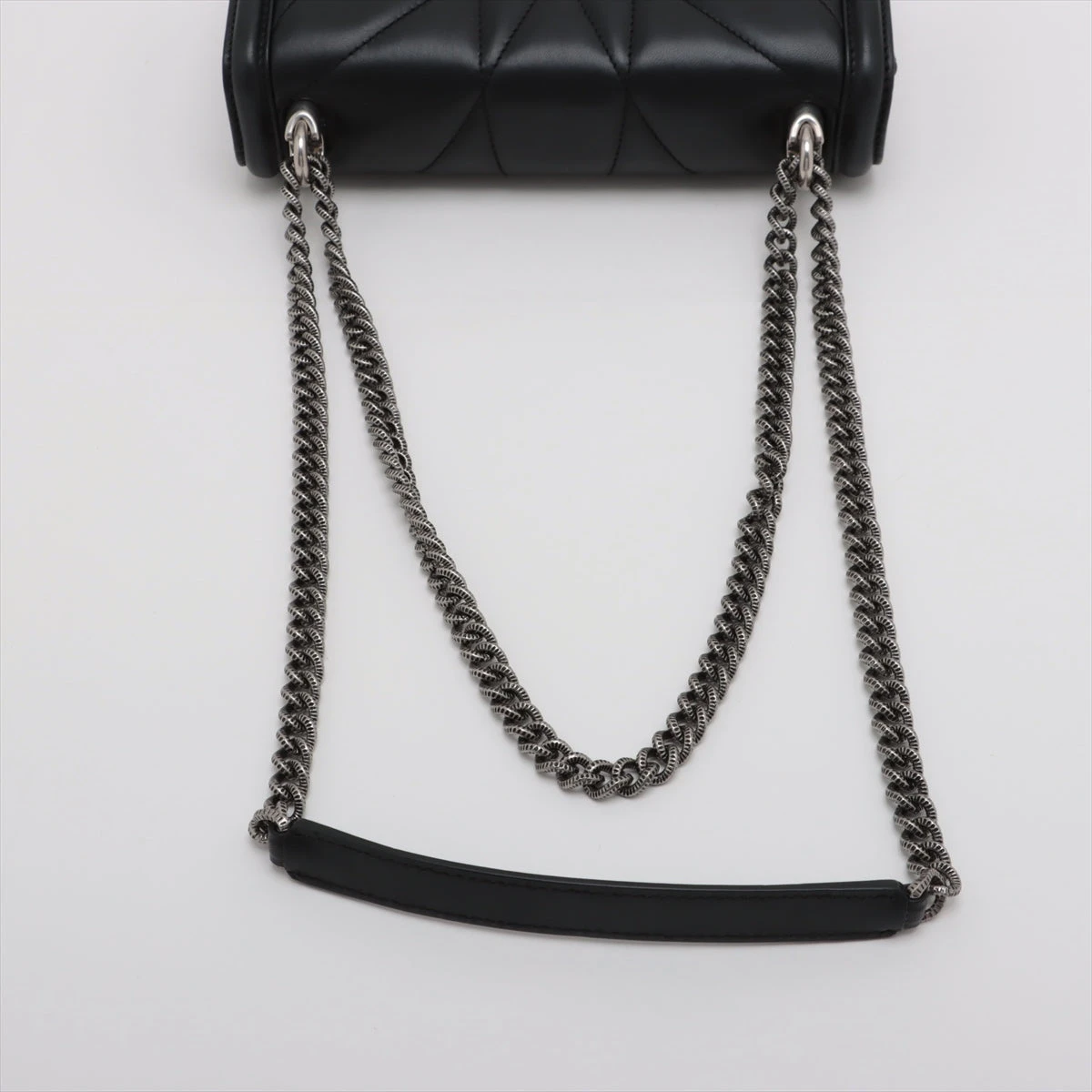 極美品 ドルチェアンドガッバーナ レザー クラッチバッグ ディボーション 黒 Dolce & Gabbana レザー クラッチバッグ | ブラック | FARFETCH JP