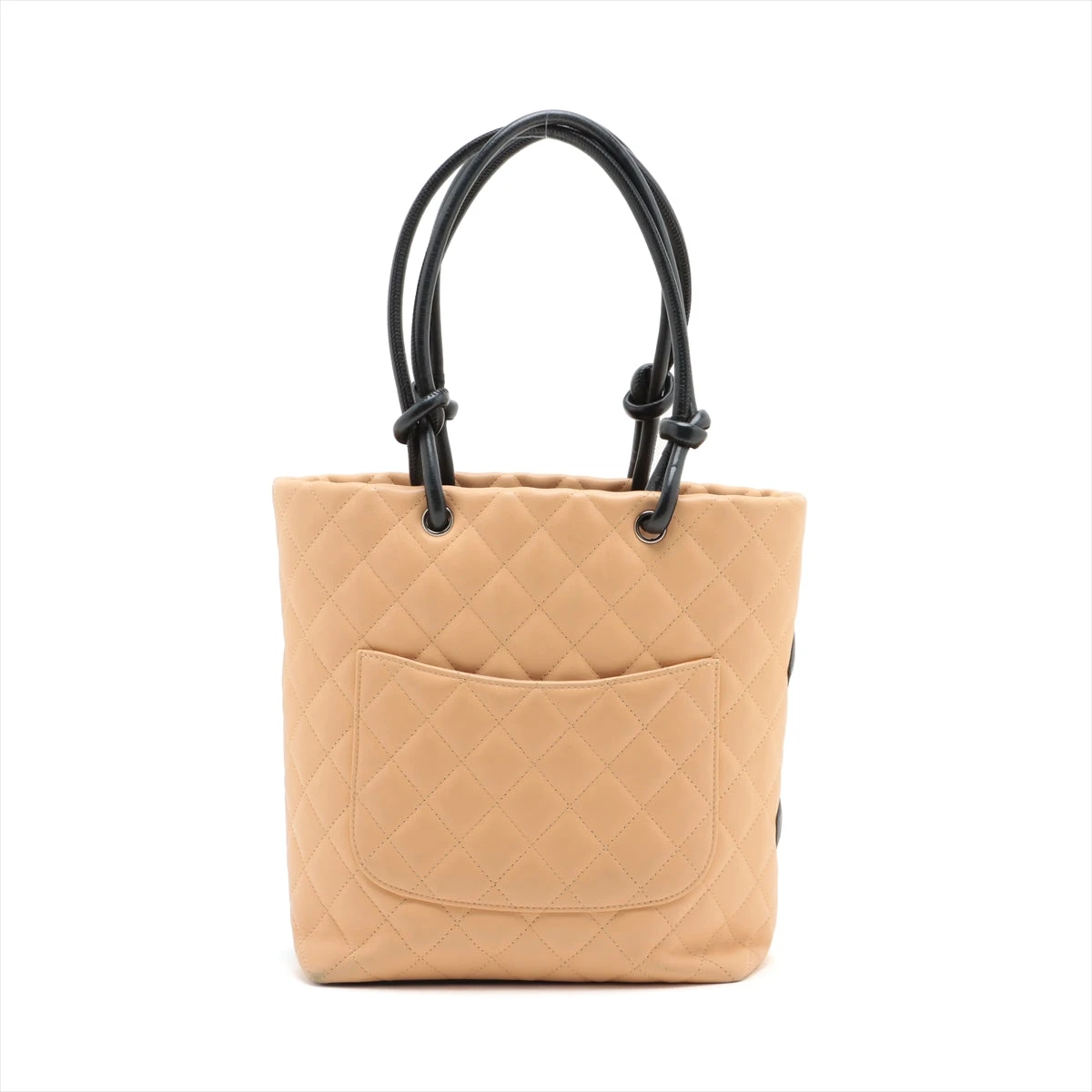 CHANELヴィンテージカンボンラインBag No.9ラムスキン30％値下げ □シャネル□ カンボンライン コットンクラブ チェーントート