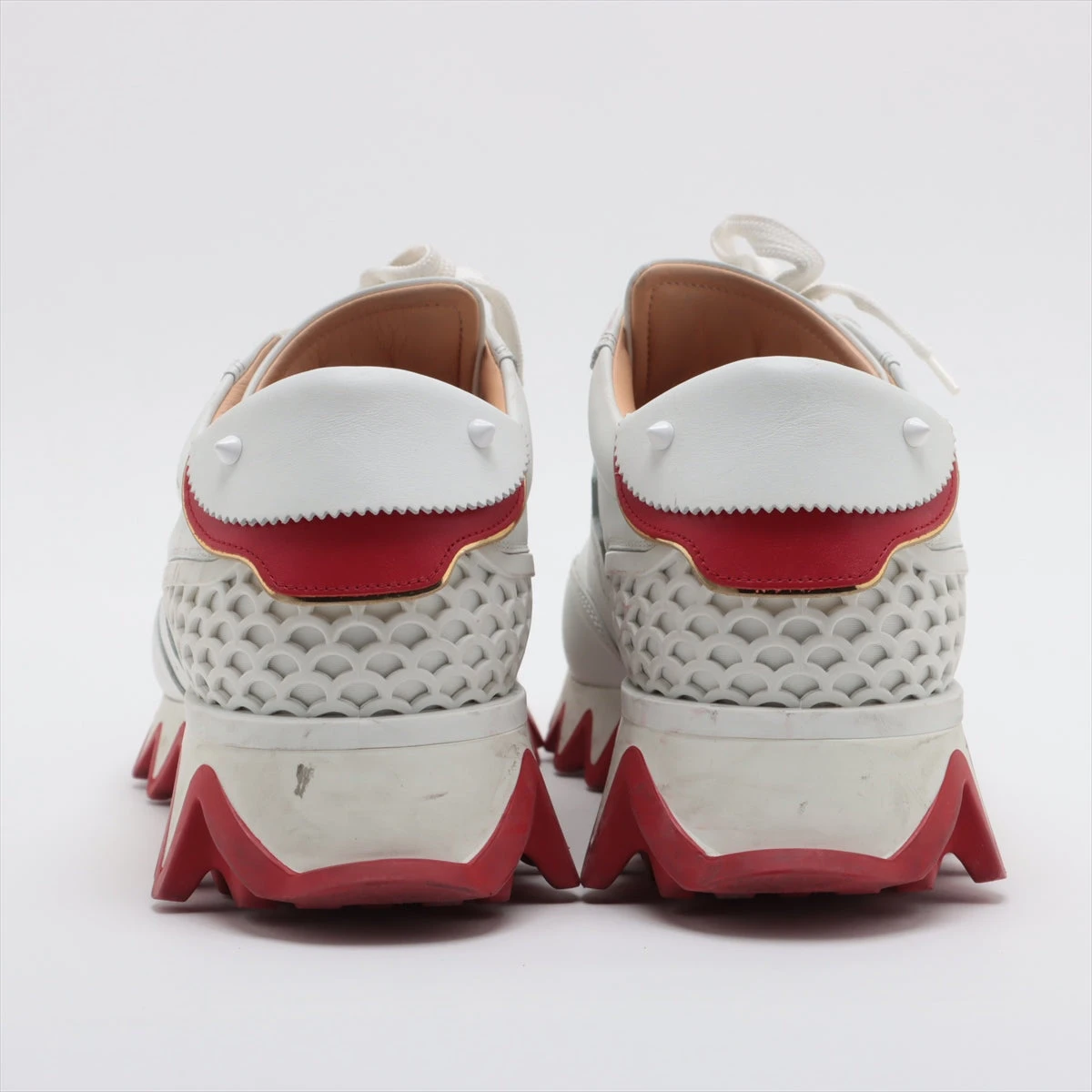 クリスチャンルブタン 白 レザースニーカー ルビシャーク メンズ 42 スニーカー ルビシャーク｜クリスチャン ルブタン【公式