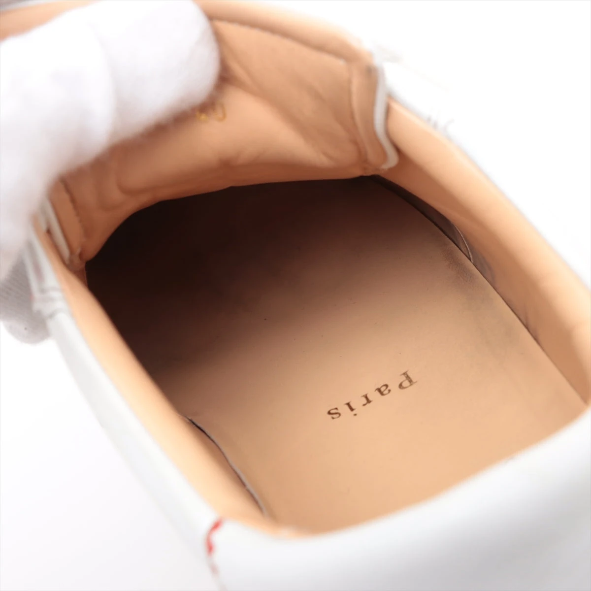 クリスチャンルブタン ルビシャーク レザー スニーカー 40 メンズ