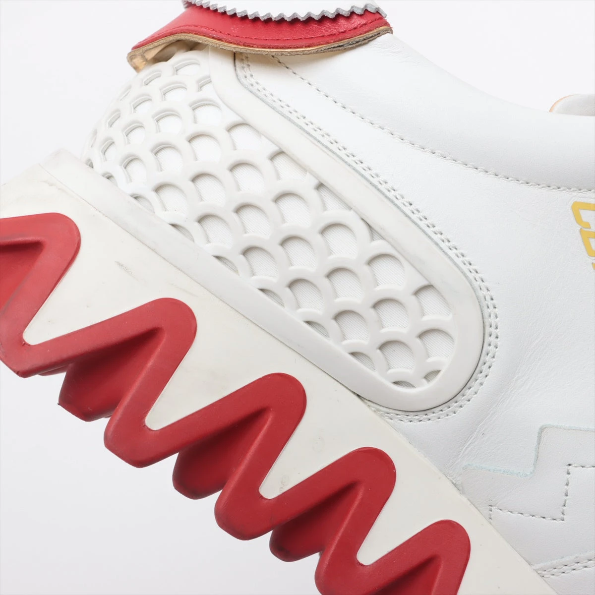 クリスチャンルブタン 白 レザースニーカー ルビシャーク メンズ 42 スニーカー ルビシャーク｜クリスチャン ルブタン【公式