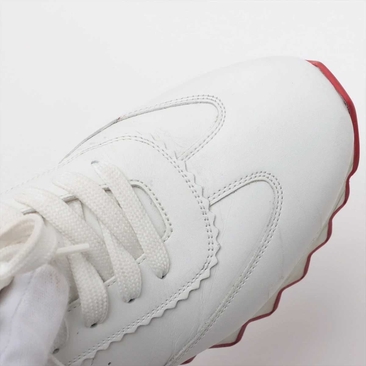 クリスチャンルブタン ルビシャーク レザー スニーカー 40 メンズ