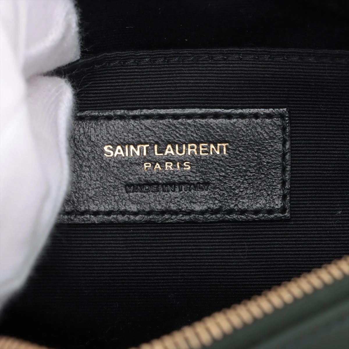 SAINT LAURENT ルーカメラバッググリーン